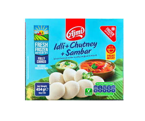 Idli With Sambar & Chutney by Ajmi
