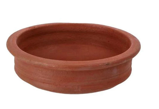 Large size Clay Pot/ Curry Chatti with Clay Lid