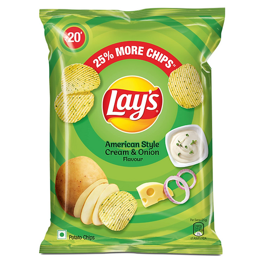 Lays American Style Cream Onion