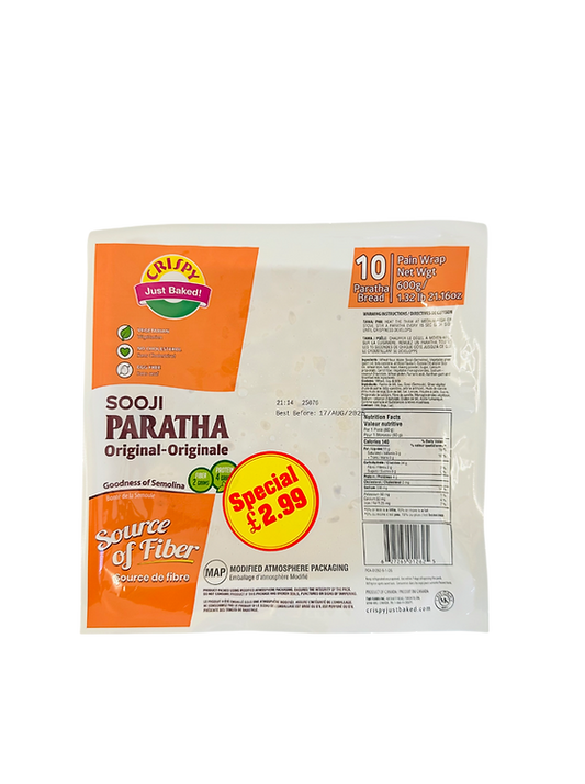 Sooji Paratha 600g - CRISPY