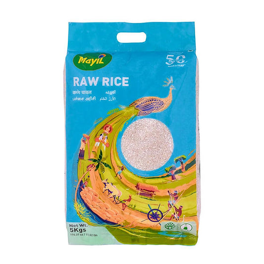 White Raw Rice 5kg by Mayil