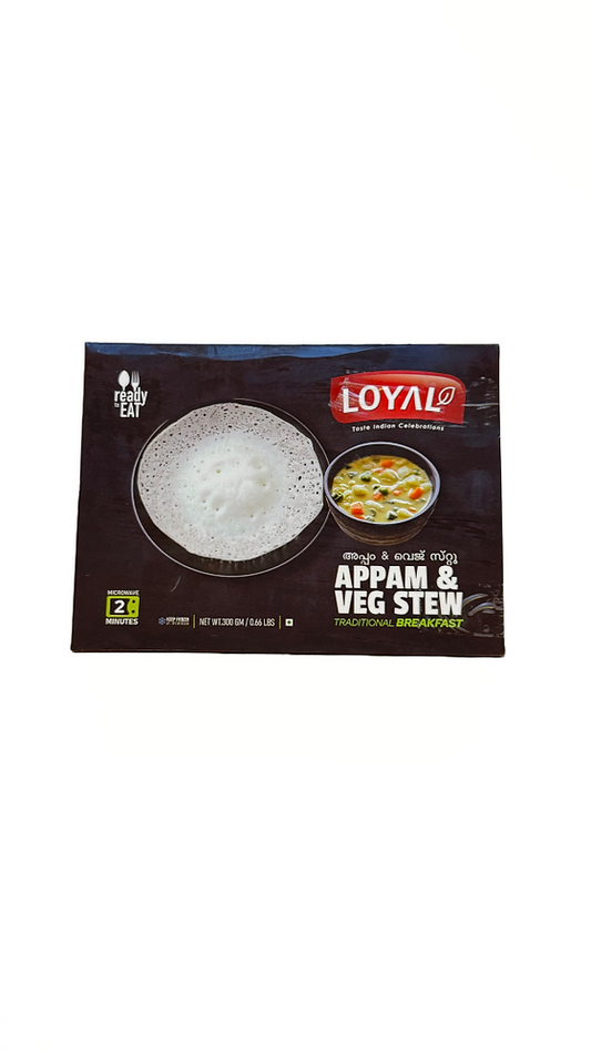 Palappam with Veg Stew by Loyal
