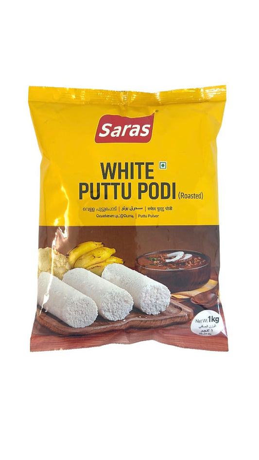 Puttu Podi White by Saras